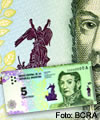 Los billetes de 5 pesos salen de circulación a partir de febrero de 2020