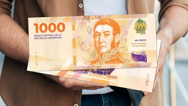 Billete de $1000 de San Martín