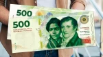 Billete de $500 con Remedios del Valle y Manuel Belgrano