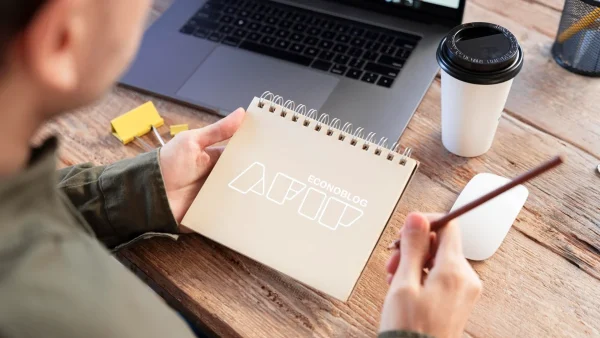 Cuaderno con logo de AFIP