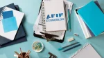 Cuadernos con logo de la AFIP