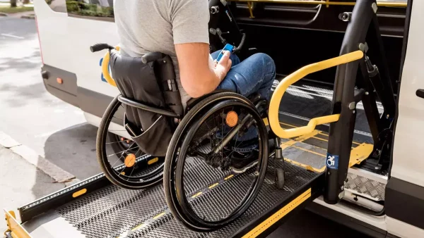 Traslado de persona con discapacidad