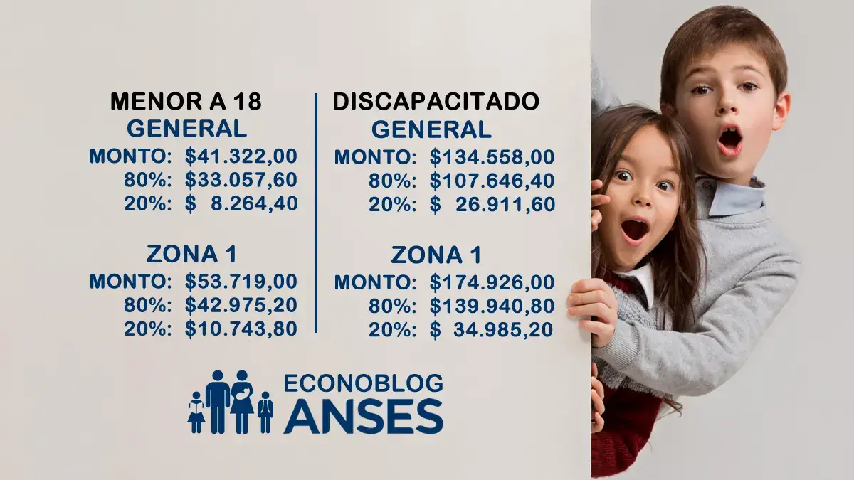 Publicaron Nuevos Montos De AUH Por Provincia Desde Enero De 2024