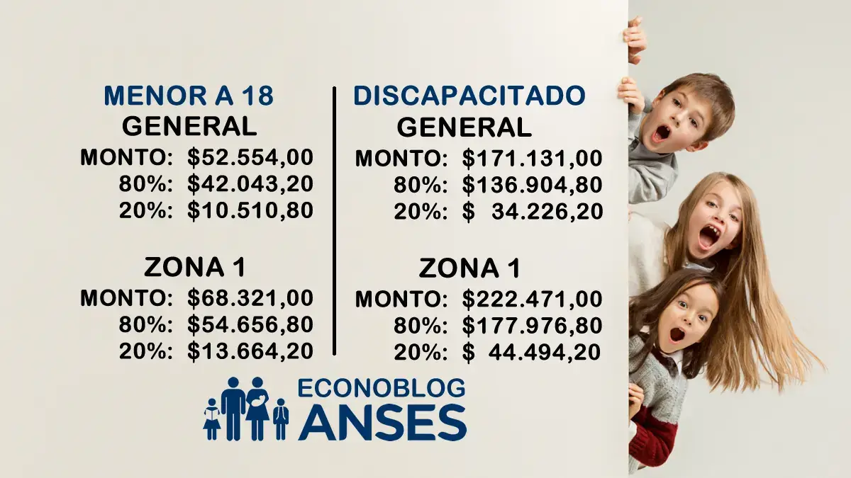 Publicaron Los Nuevos Montos De AUH Por Provincia