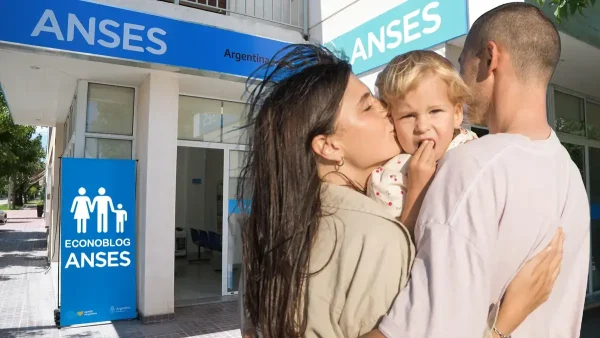 Familia feliz del SUAF en Anses