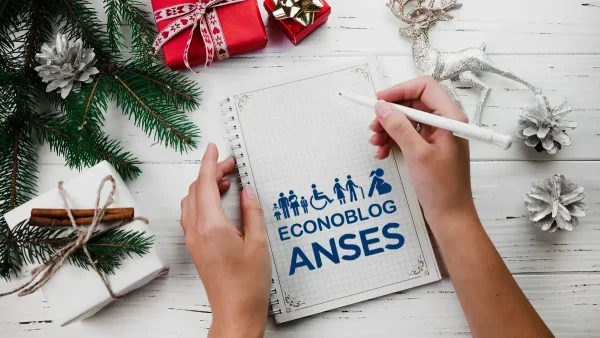 Cuaderno de Anses para navidad