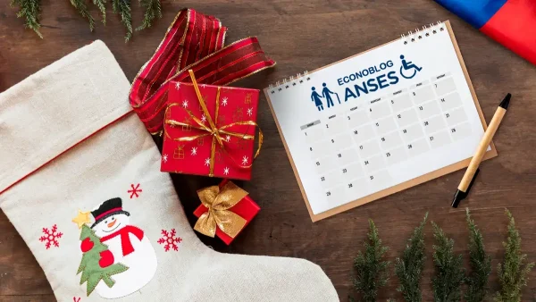 Calendario de Anses para Navidad